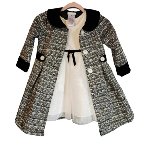 Blueberi Gold Other - NWOT Blueberi Gold Dress & Matching Jacket Formal Set